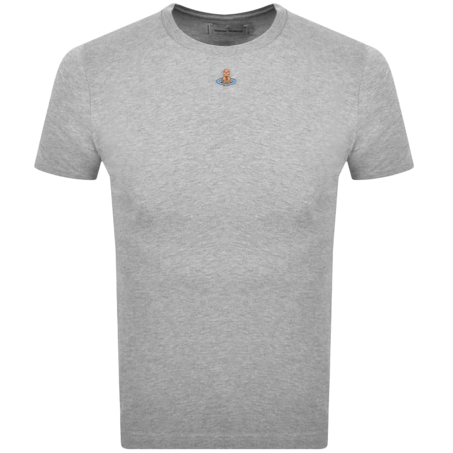 Vivienne Westwood Orb Peru T Shirt Grey | Mainline Menswear